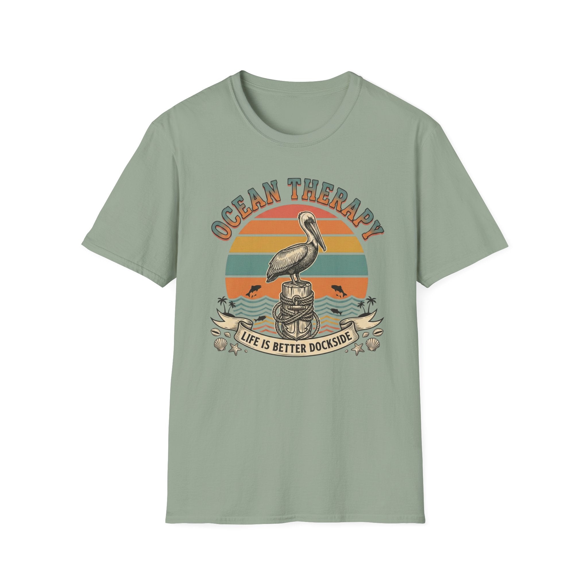 Ocean Therapy Life Is Better Dockside T Shirt