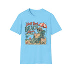 T-Shirt — "Shell Yeah Beach Mode Always" Retro Turtle Beach Vacation Tee