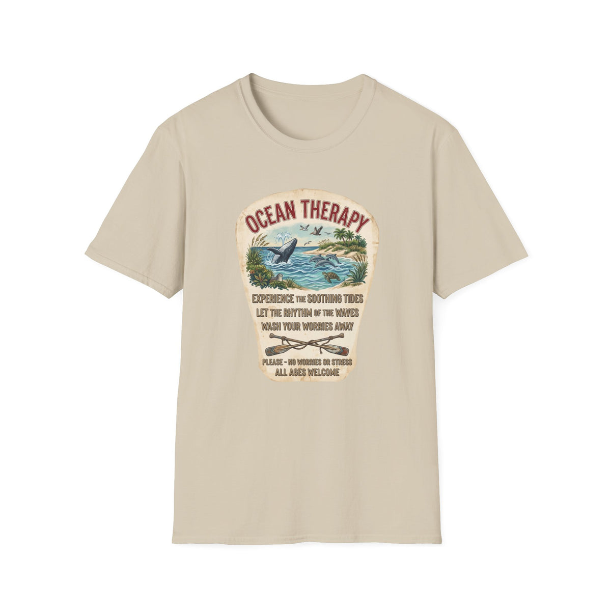 Ocean Therapy Inspirational Ocean T-Shirt