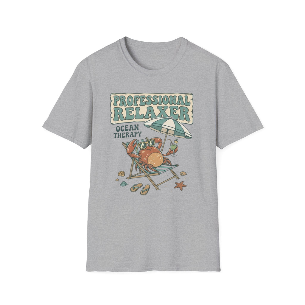 Ocean Therapy Professional Relaxer Crab T Shirt