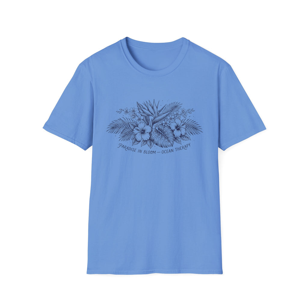 Ocean Therapy Paradise In Bloom T Shirt