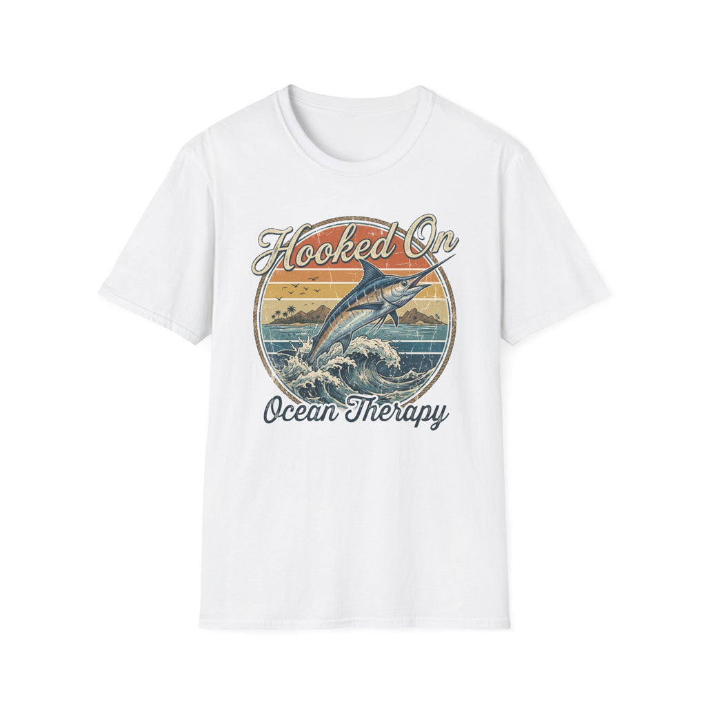 Ocean Therapy Be Where You're Happy T Shirt