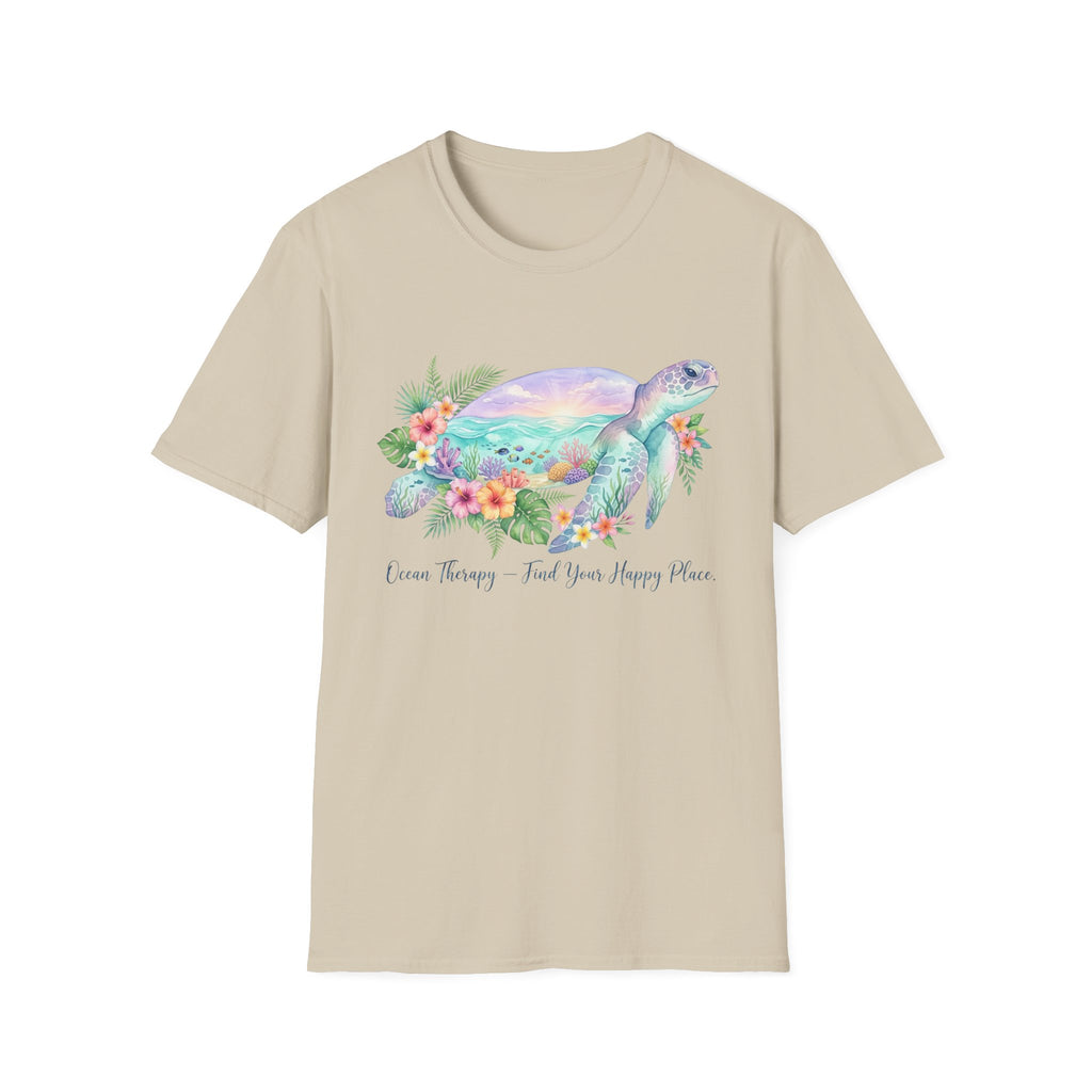 Ocean Therapy Find Your Happy Place T Shirt