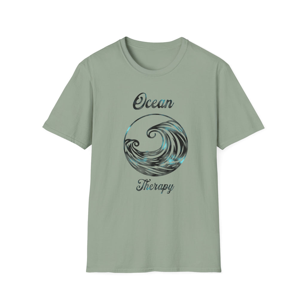 Ocean Therapy Halftone Wave T Shirt