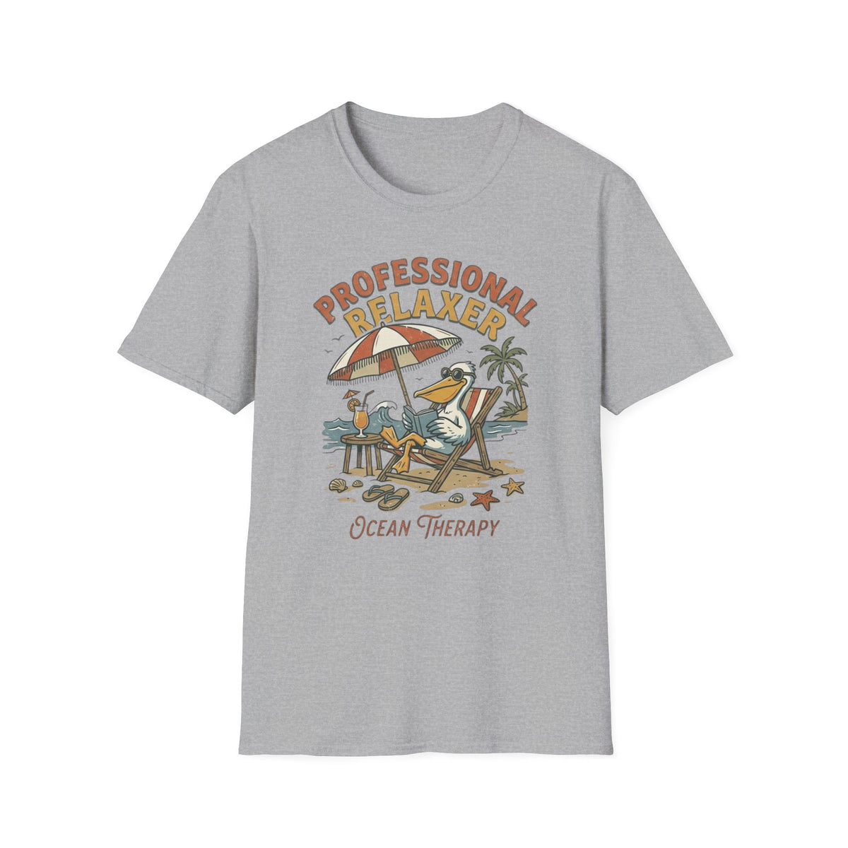 Ocean Therapy Professional Relaxer Pelican T Shirt