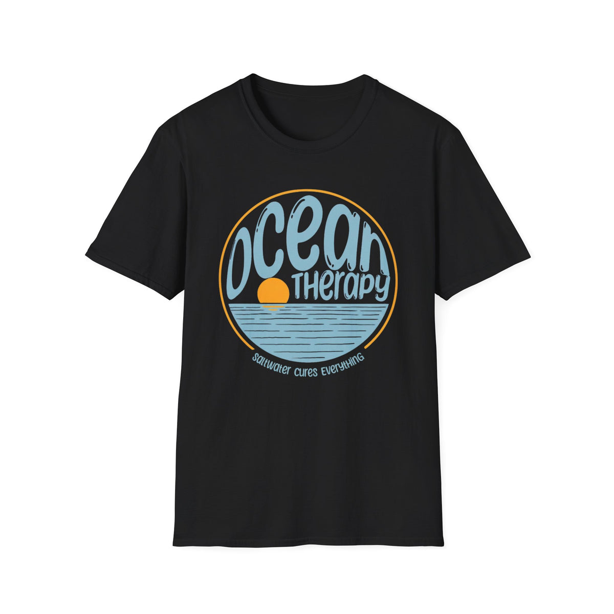 Ocean Therapy Saltwater Cures Everything T Shirt