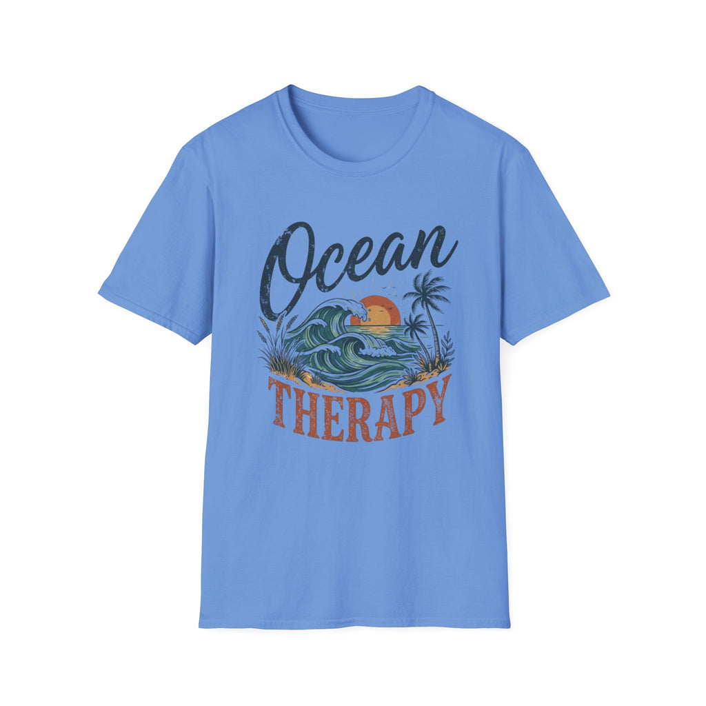 Ocean Therapy Beach Sunset T-Shirt