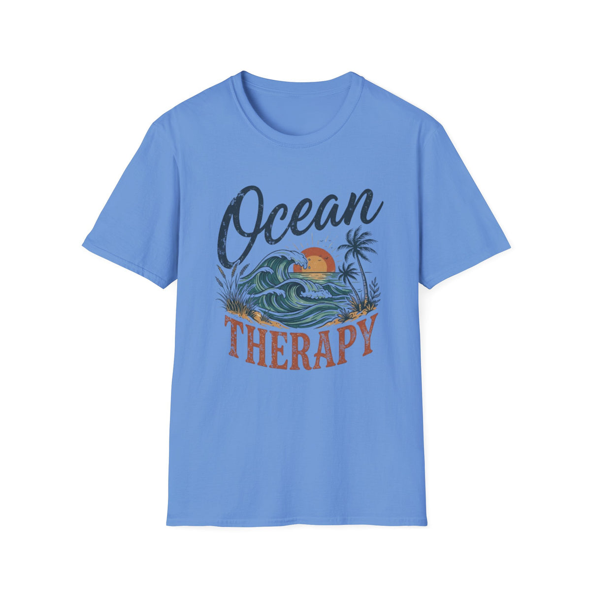 Ocean Therapy Beach Sunset T-Shirt