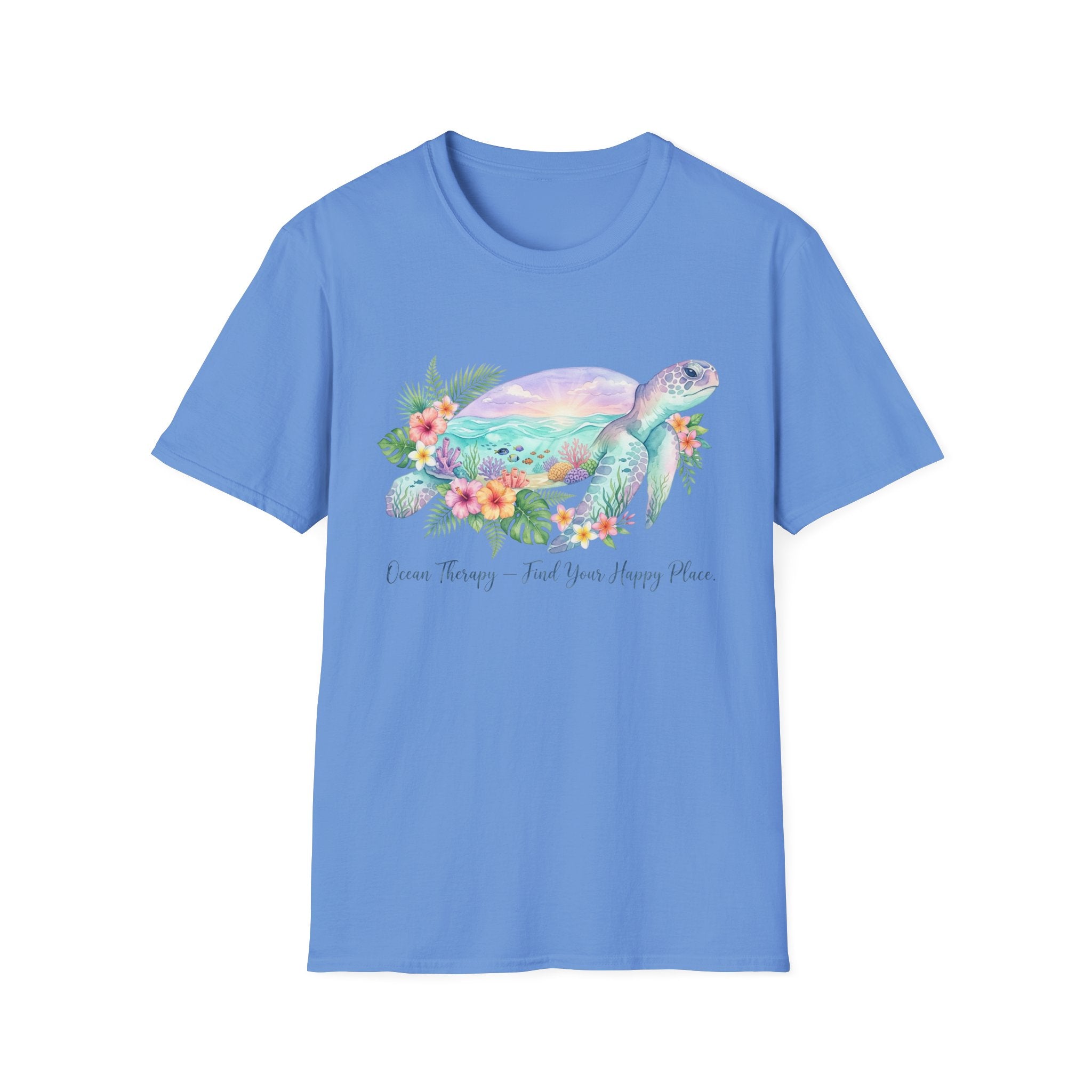 Ocean Therapy Find Your Happy Place T Shirt