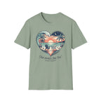 Copy of  Ocean Therapy Two Hearts One Tide T Shirt