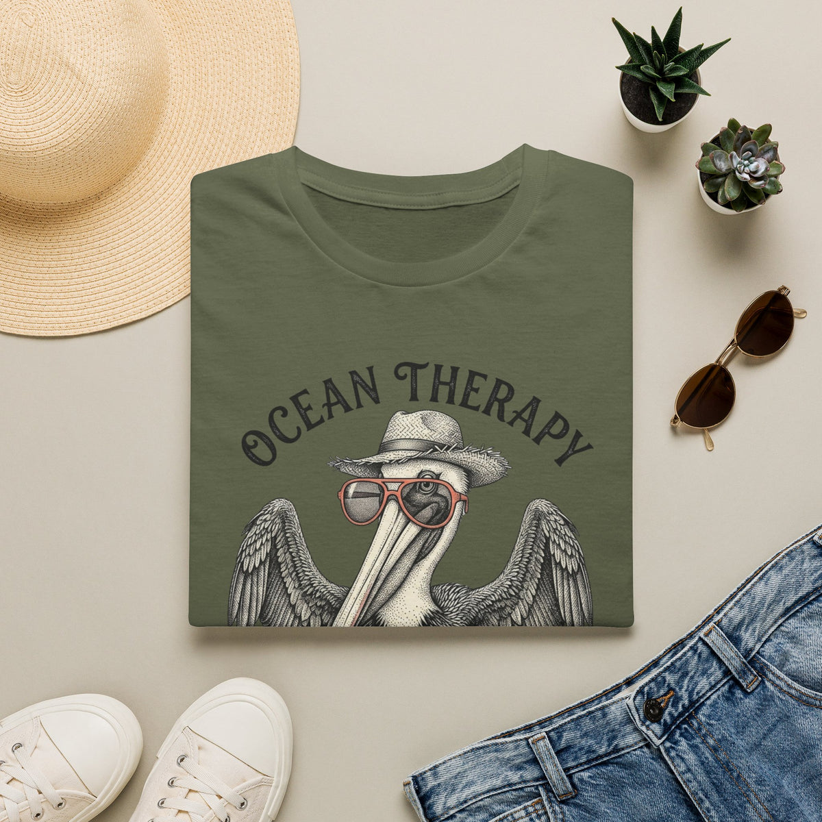 Ocean Therapy Vacation Mode Pelican