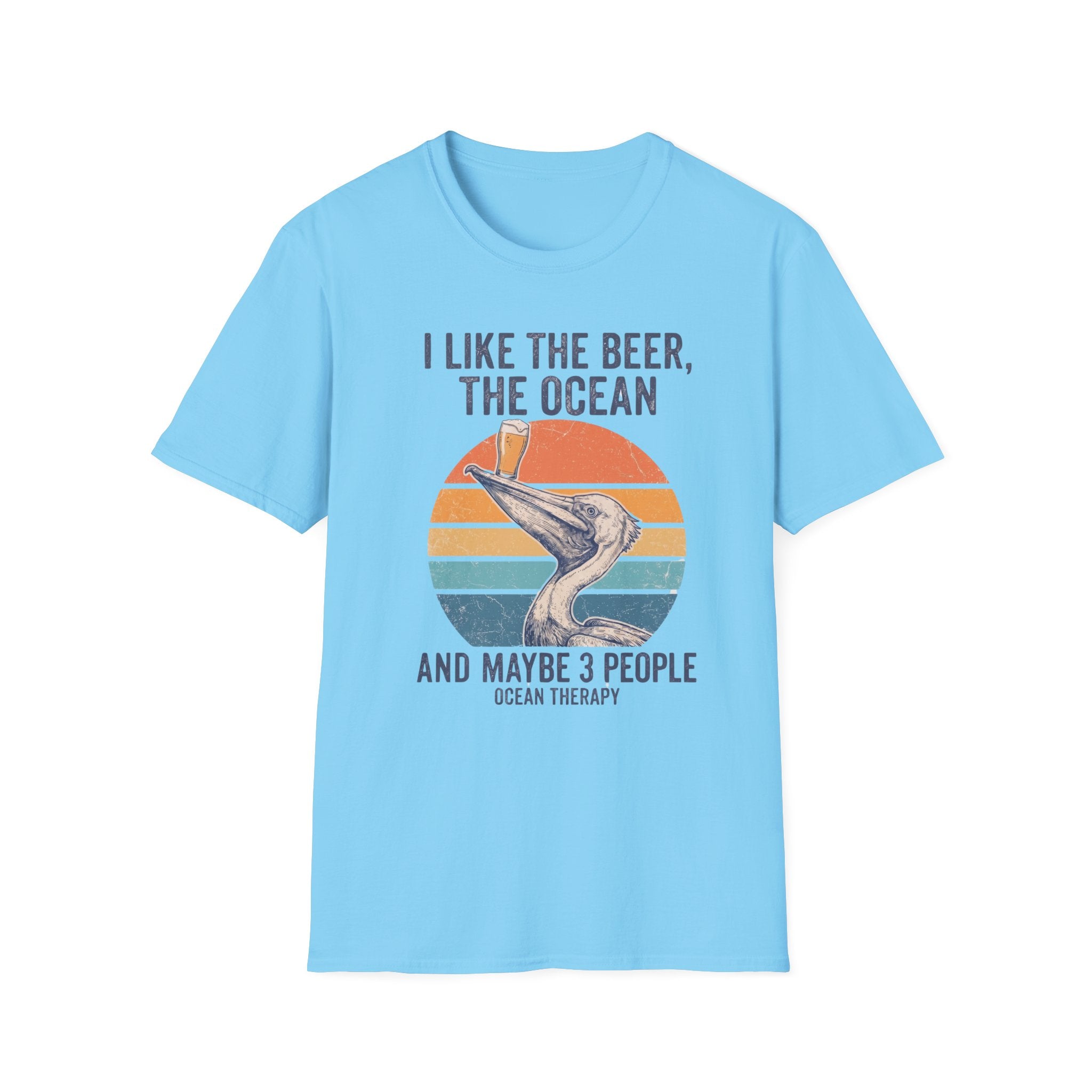 Ocean Therapy Beer Ocean People T Shirt