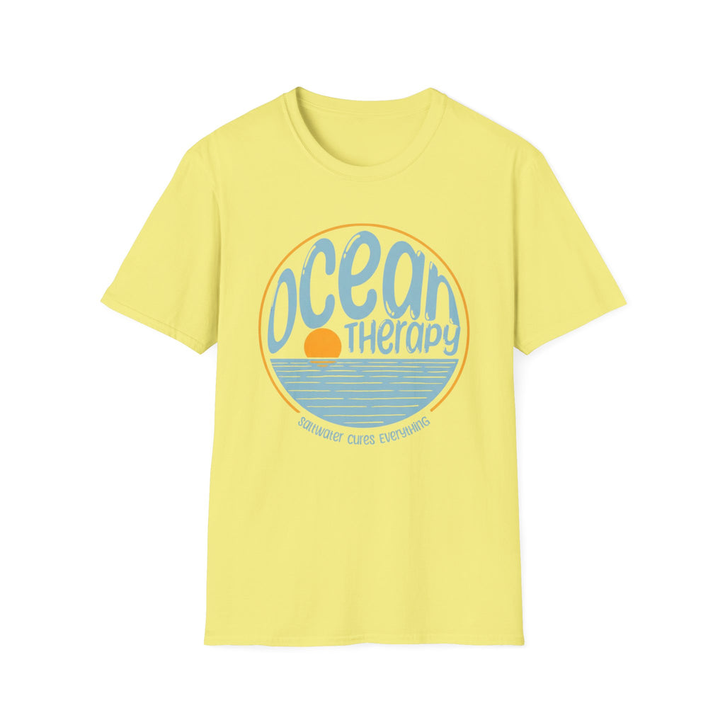 Ocean Therapy Saltwater Cures Everything T Shirt