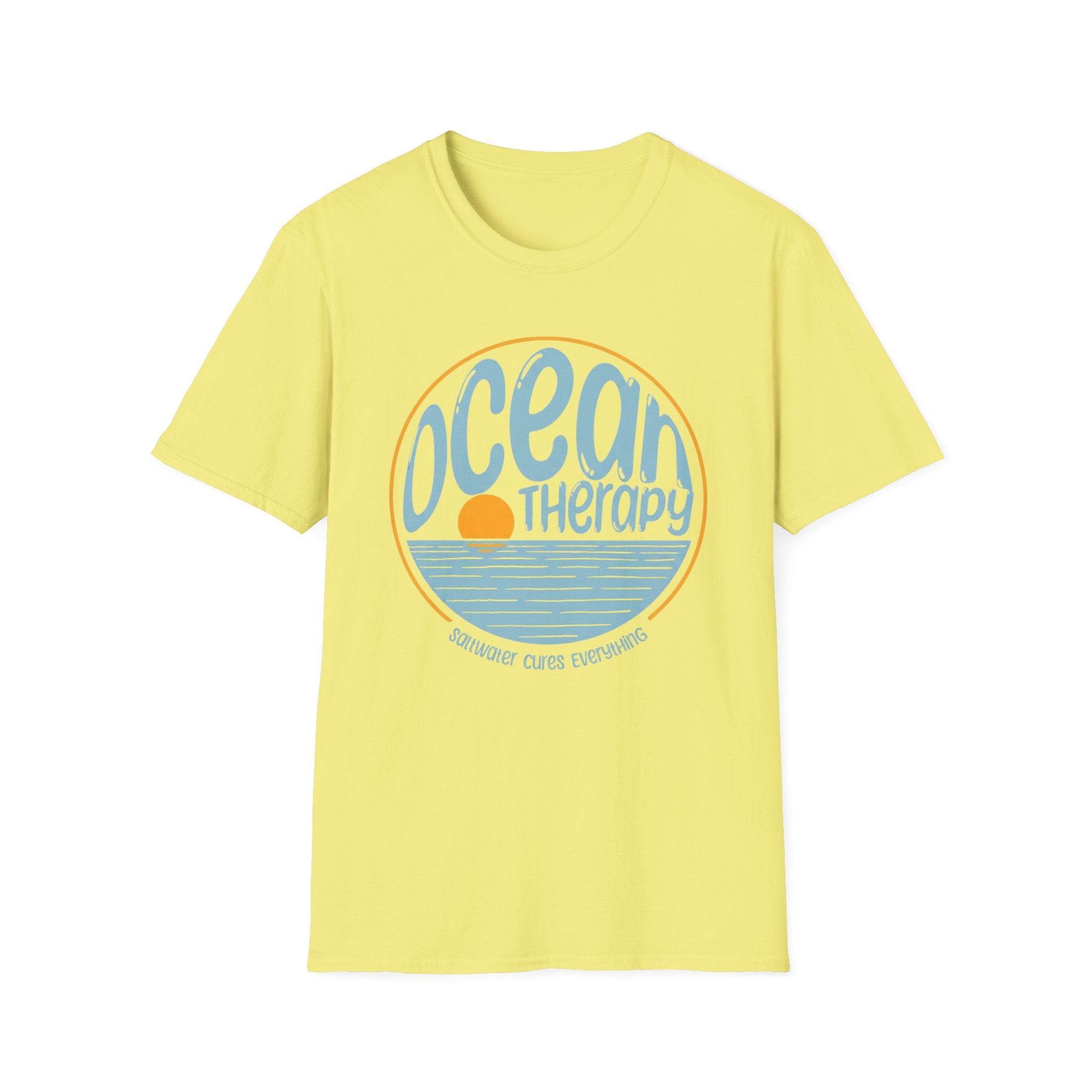 Ocean Therapy Saltwater Cures Everything T Shirt