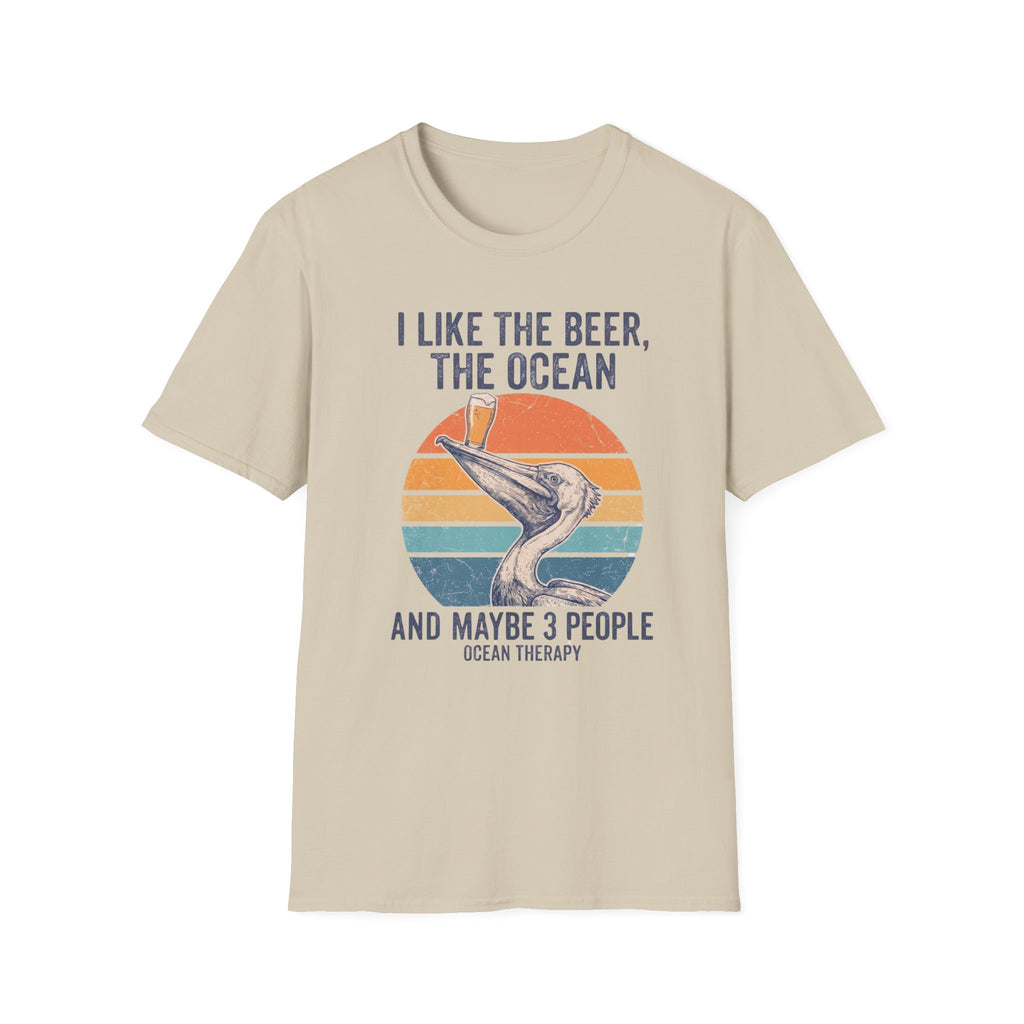 Ocean Therapy Beer Ocean People T Shirt