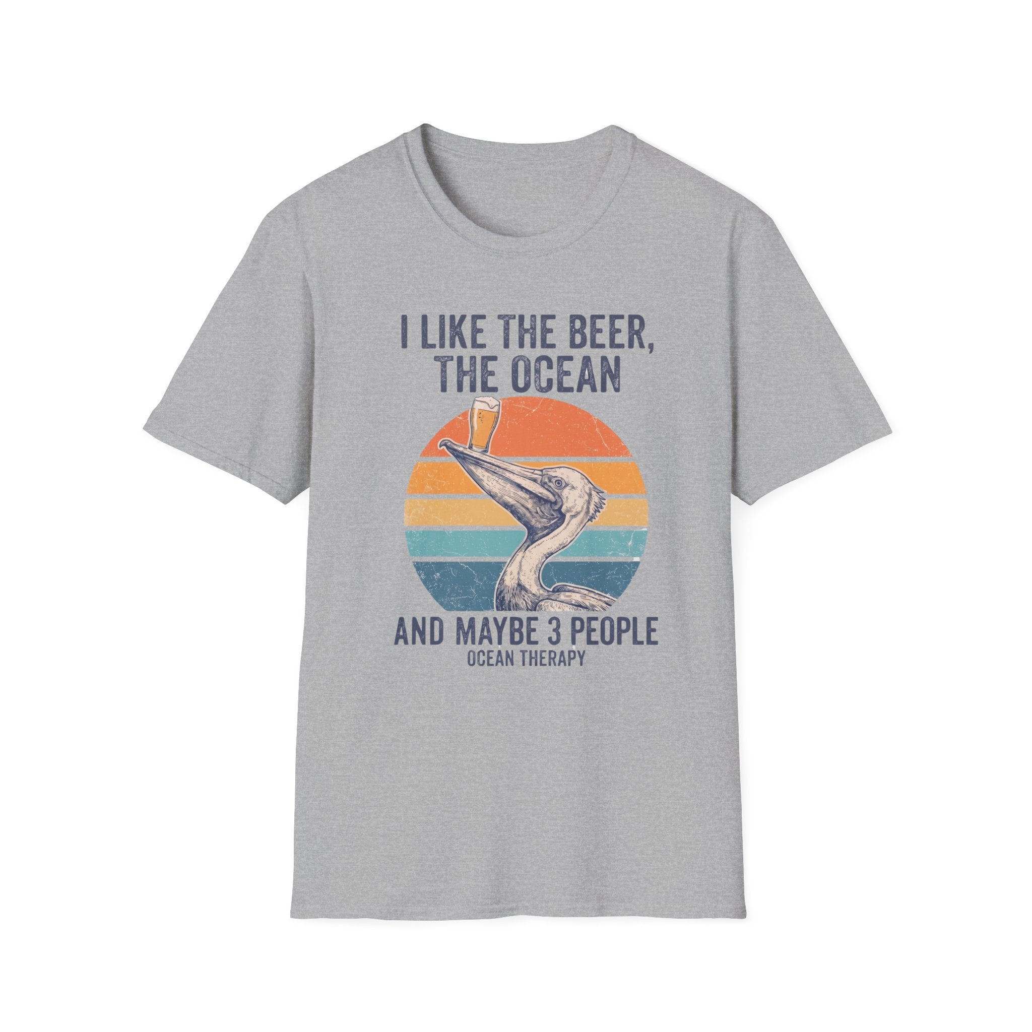 Ocean Therapy Beer Ocean People T Shirt
