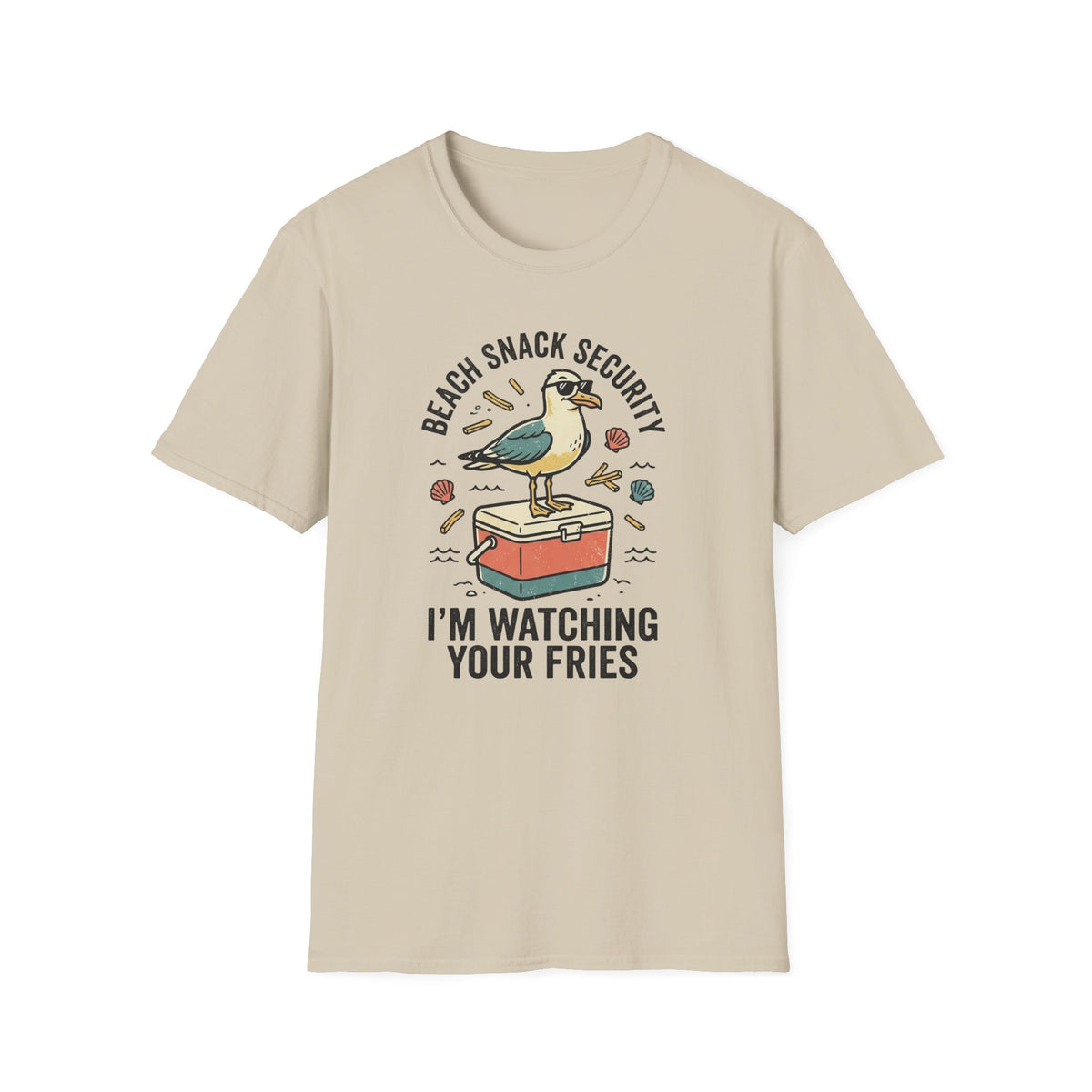 Beach Snack Security T Shirt