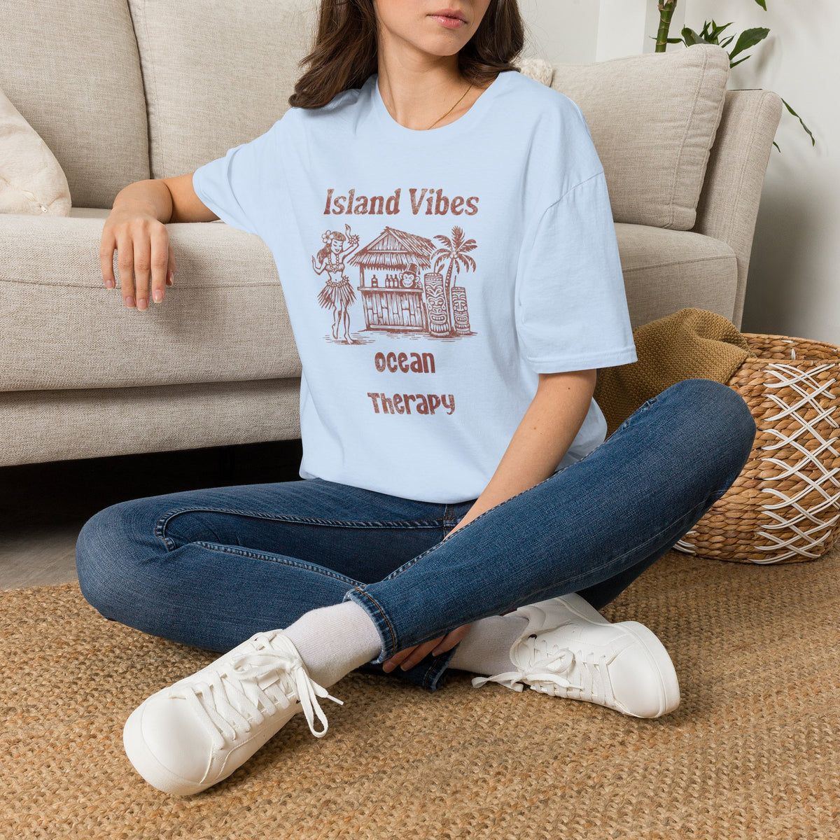 Ocean Therapy Island Vibes T Shirt