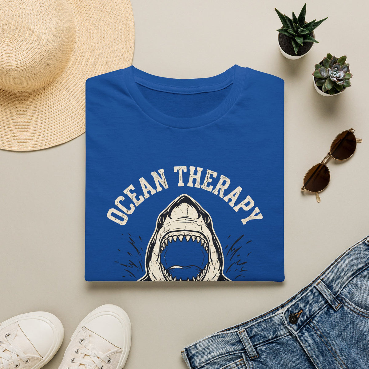 Ocean Therapy Respect The Water T Shirt