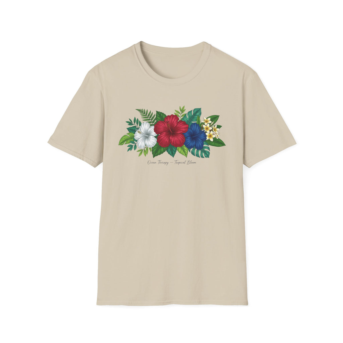 Ocean Therapy Tropical Bloom T Shirt