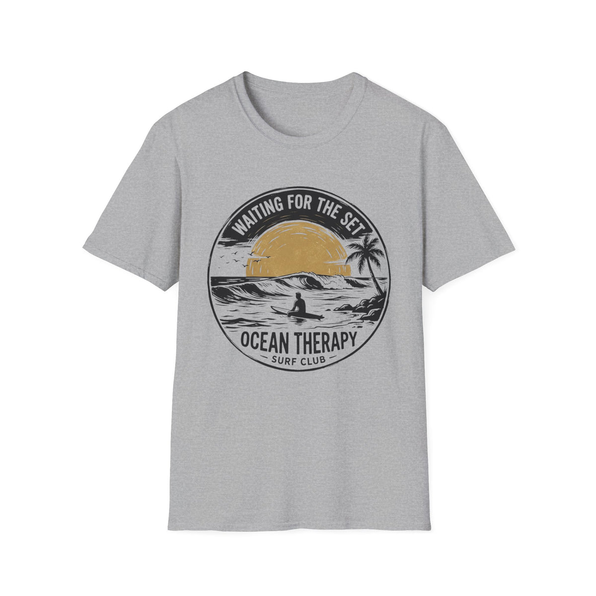 Ocean Therapy Waiting For The Set T Shirt