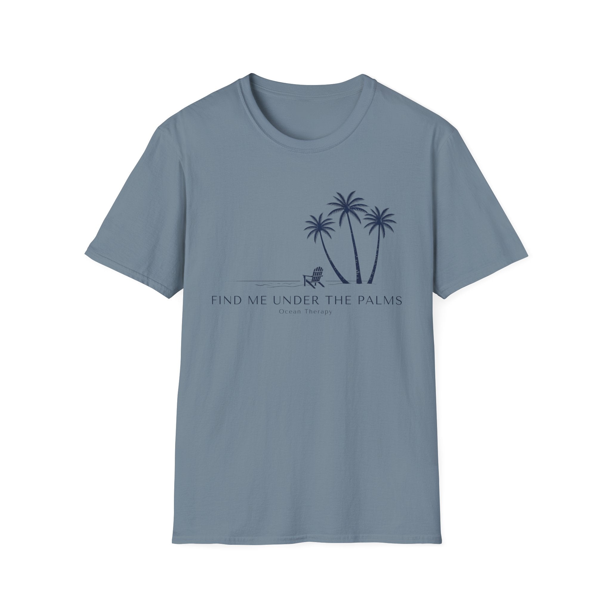 Ocean Therapy Find Me Under The Palms T Shirt
