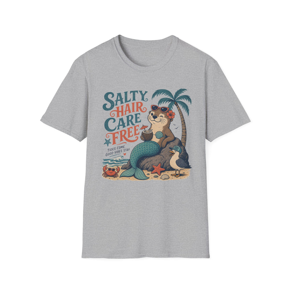 Ocean Therapy Salty Hair T Shirt