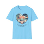 Copy of  Ocean Therapy Two Hearts One Tide T Shirt