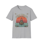 Ocean Therapy T-Shirt — "Catch Some Peace" Vintage Ship Beach Tee