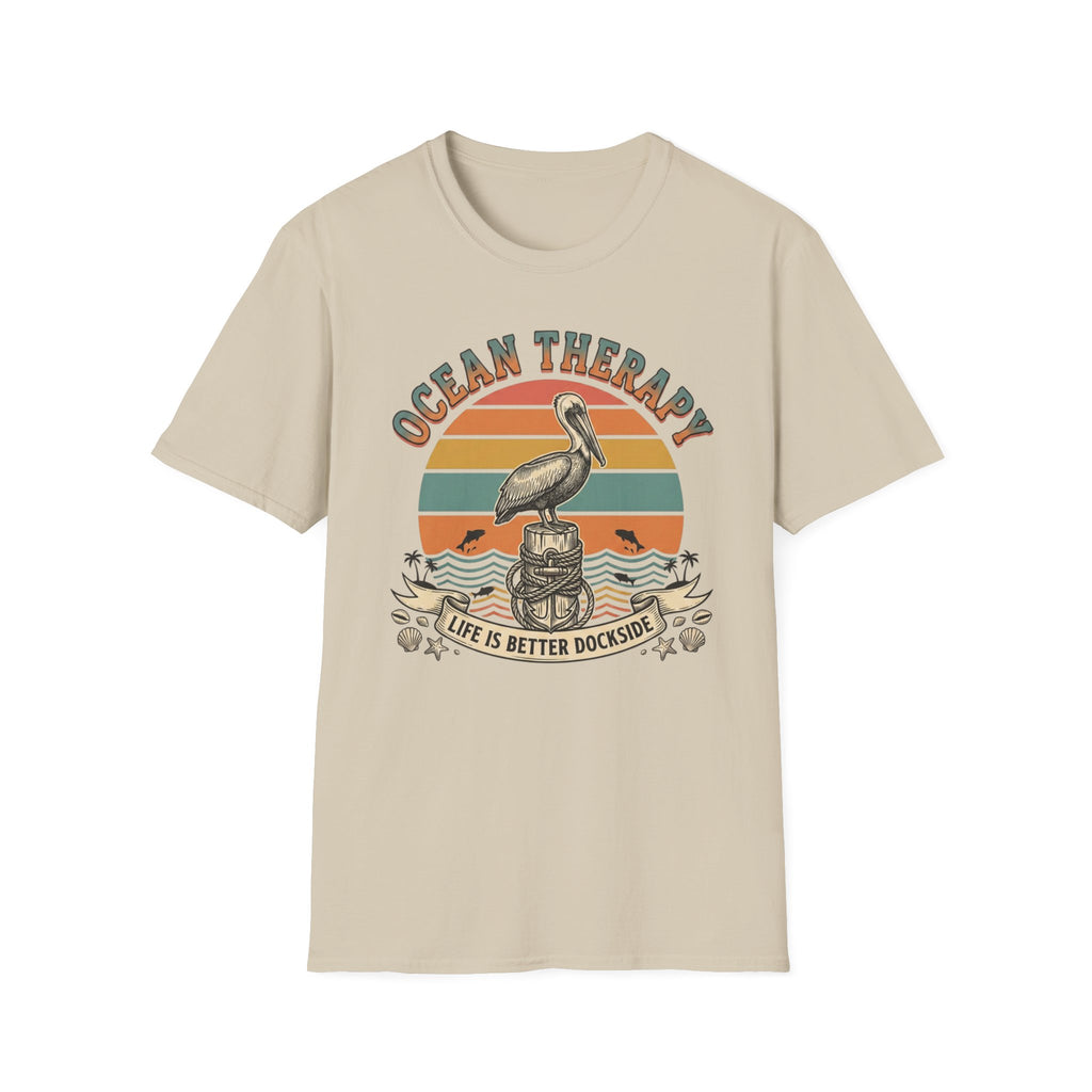 Ocean Therapy Life Is Better Dockside T Shirt