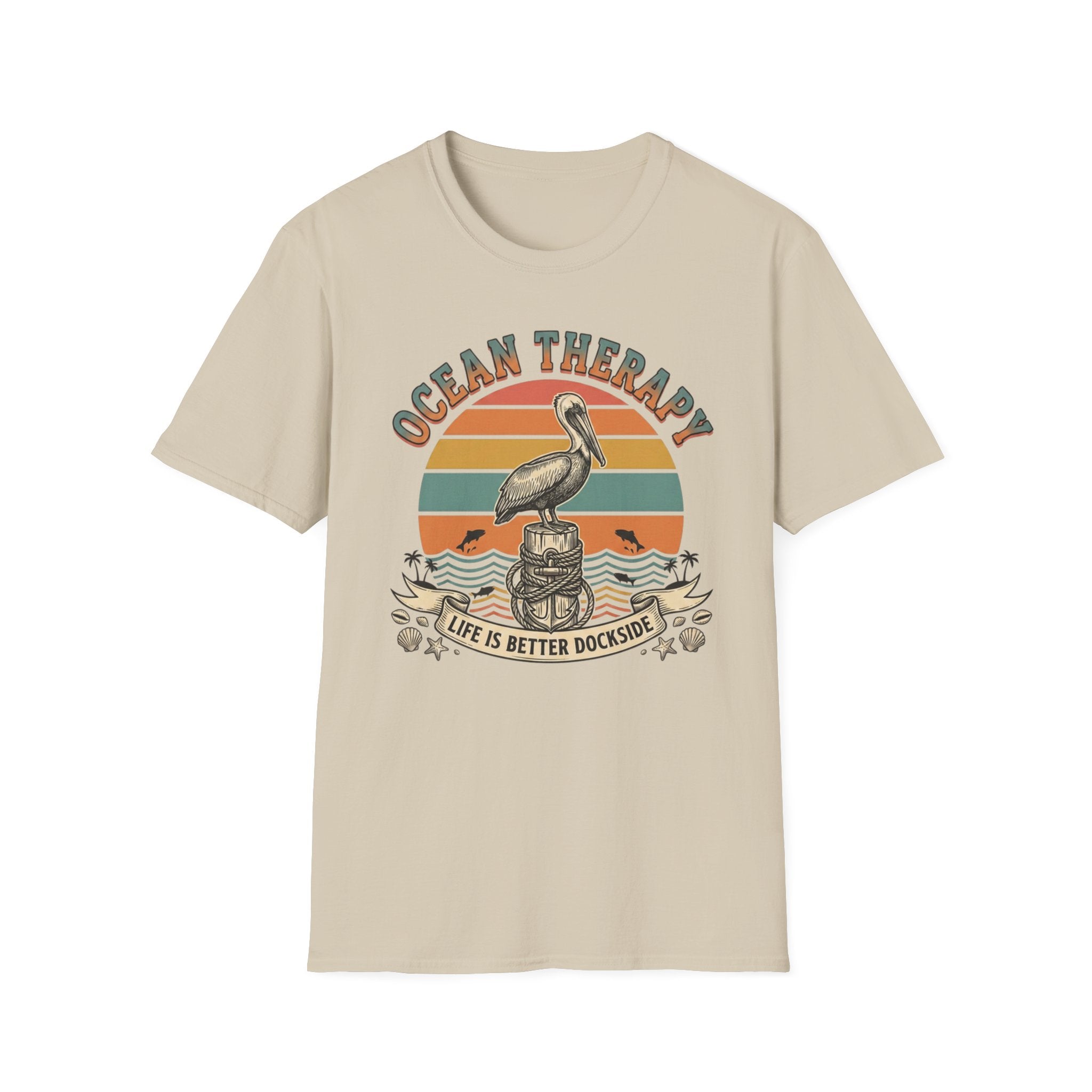 Ocean Therapy Life Is Better Dockside T Shirt