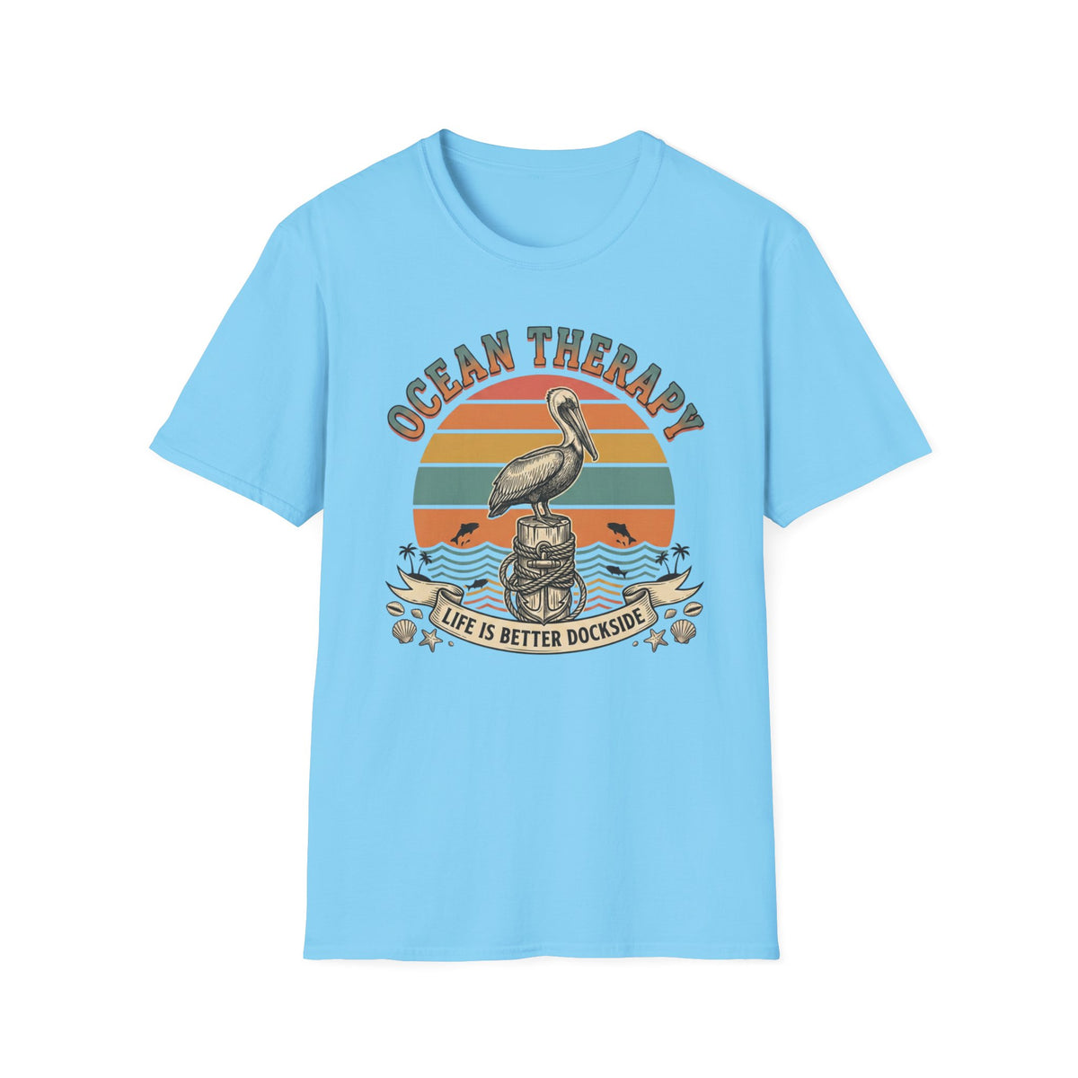Ocean Therapy Life Is Better Dockside T Shirt