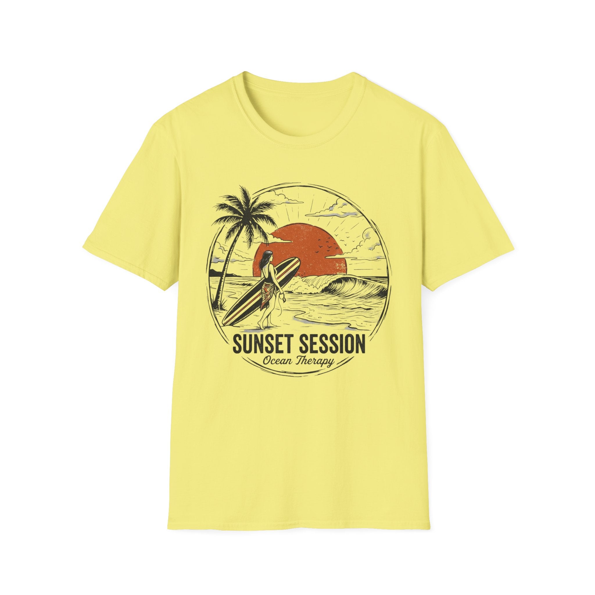 Ocean Therapy Sunset Session T Shirt