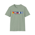 Ocean Therapy Nautical Flags T Shirt