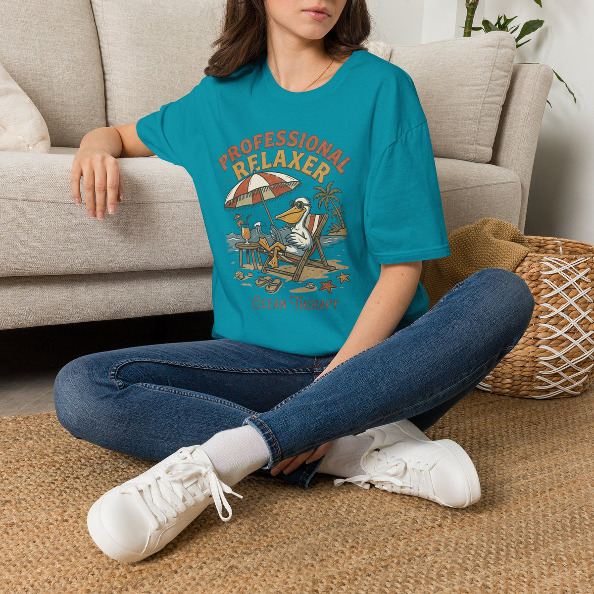 Ocean Therapy Professional Relaxer Pelican T Shirt