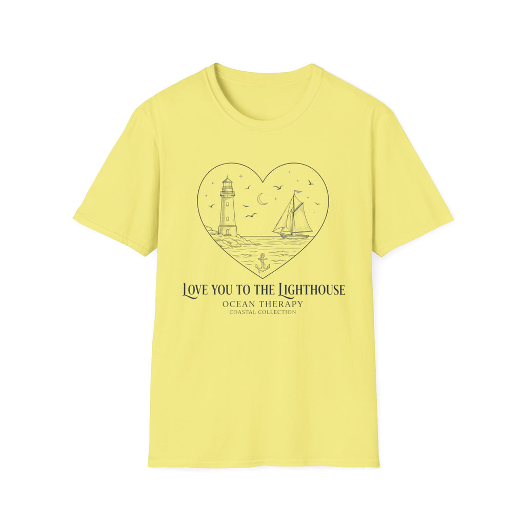 Ocean Therapy Love You To The Lighthouse T Shirt