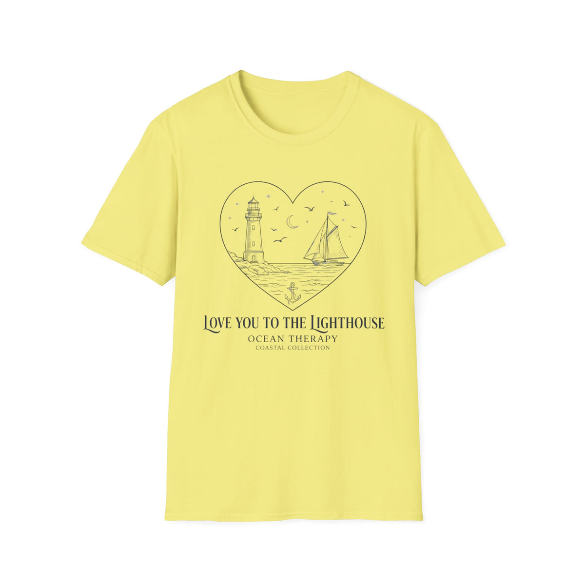 Ocean Therapy Love You To The Lighthouse T Shirt
