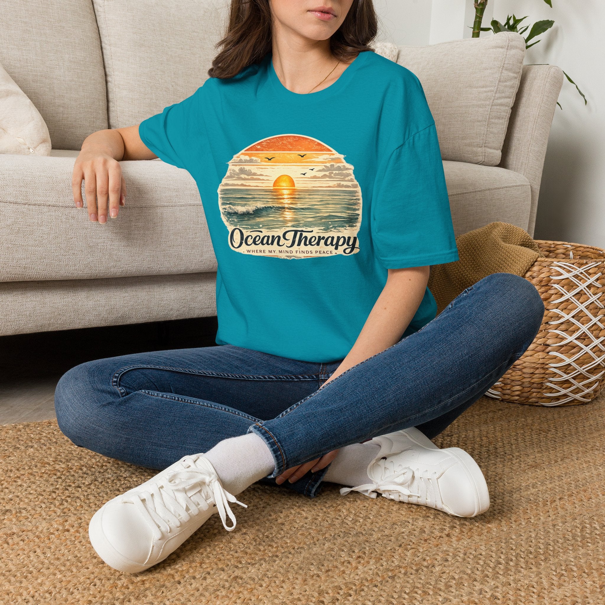 Ocean Therapy Where My Mind Finds Peace T Shirt