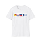 Ocean Therapy Nautical Flags T Shirt