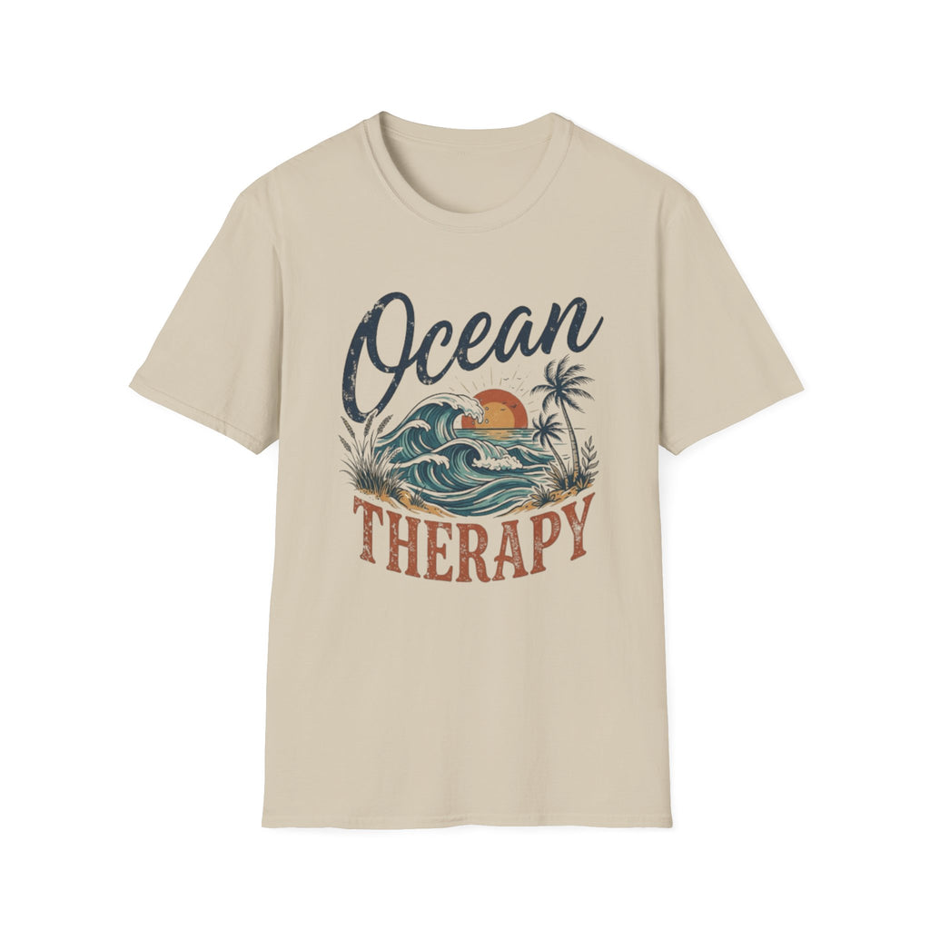 Ocean Therapy Beach Sunset T-Shirt