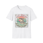 Just Beachy T-Shirt — 'Just Beachy' Vintage Beach Shark Graphic Tee