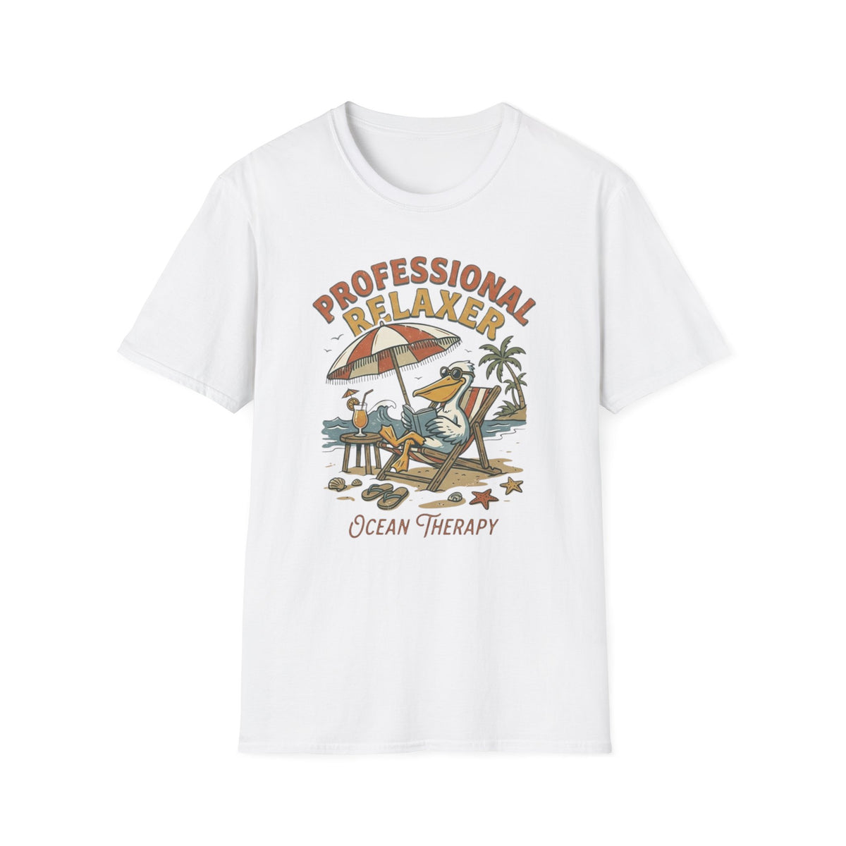 Ocean Therapy Professional Relaxer Pelican T Shirt