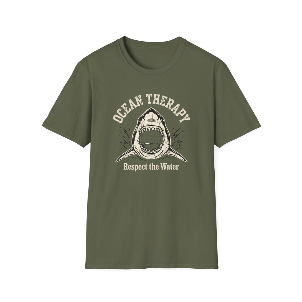 Ocean Therapy Respect The Water T Shirt
