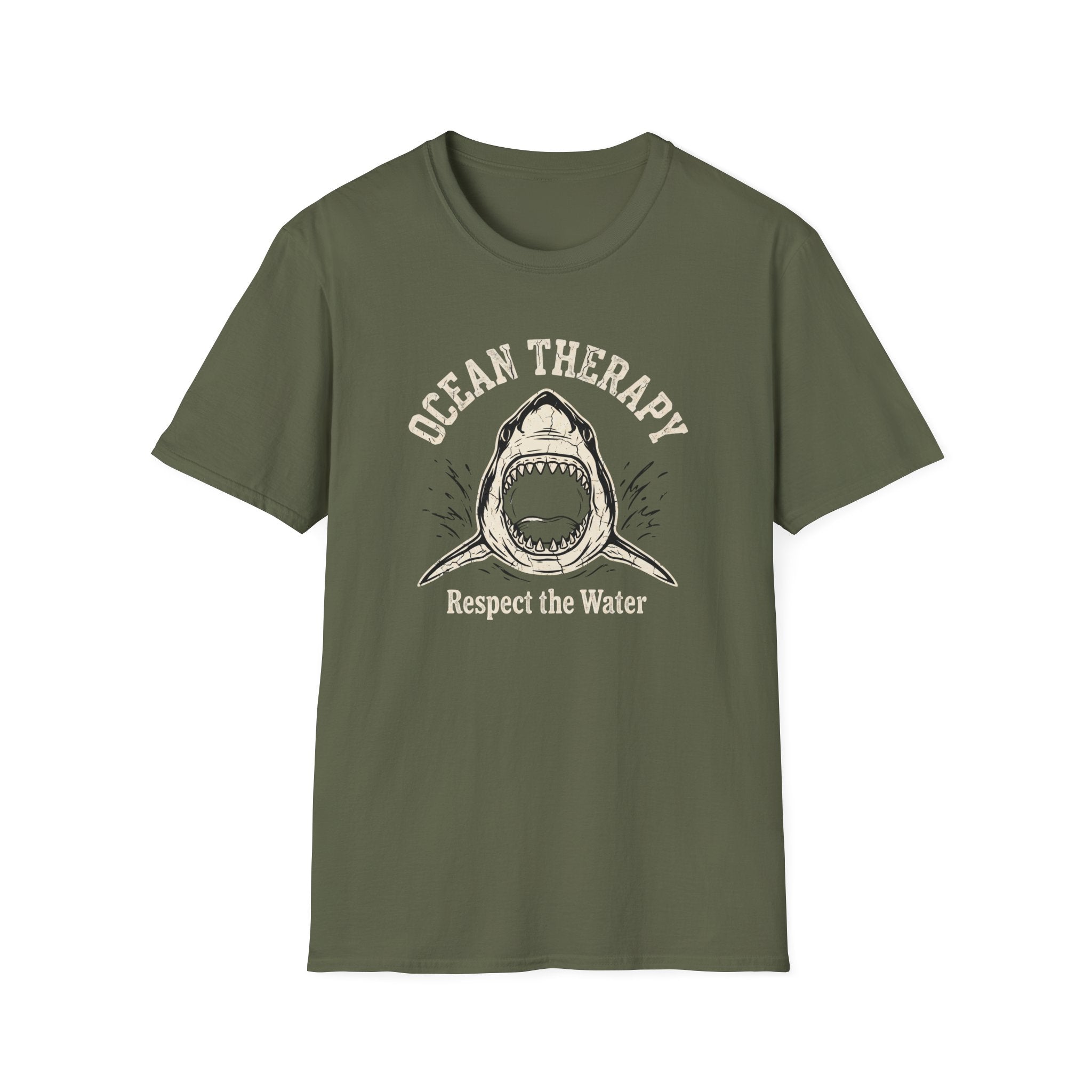Ocean Therapy Respect The Water T Shirt