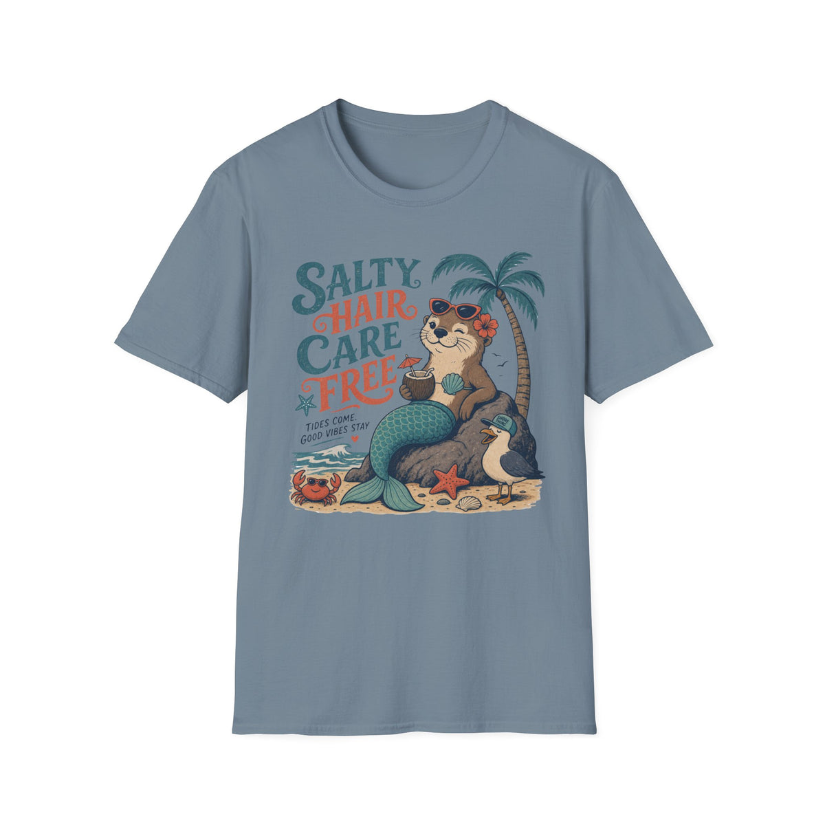 Ocean Therapy Salty Hair T Shirt