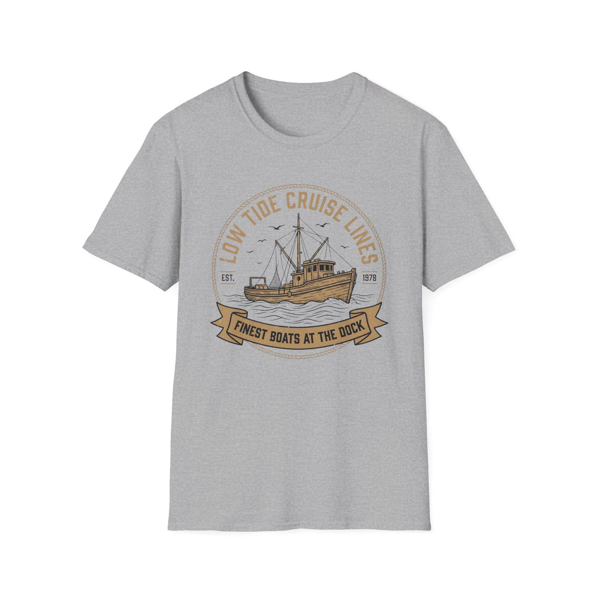 Low Tide Cruise Lines T Shirt