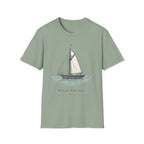 Ocean Therapy Breathe Deep Sail Far Find Peace T Shirt