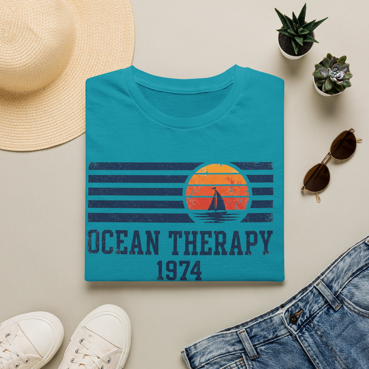Ocean Therapy 1974 T Shirt