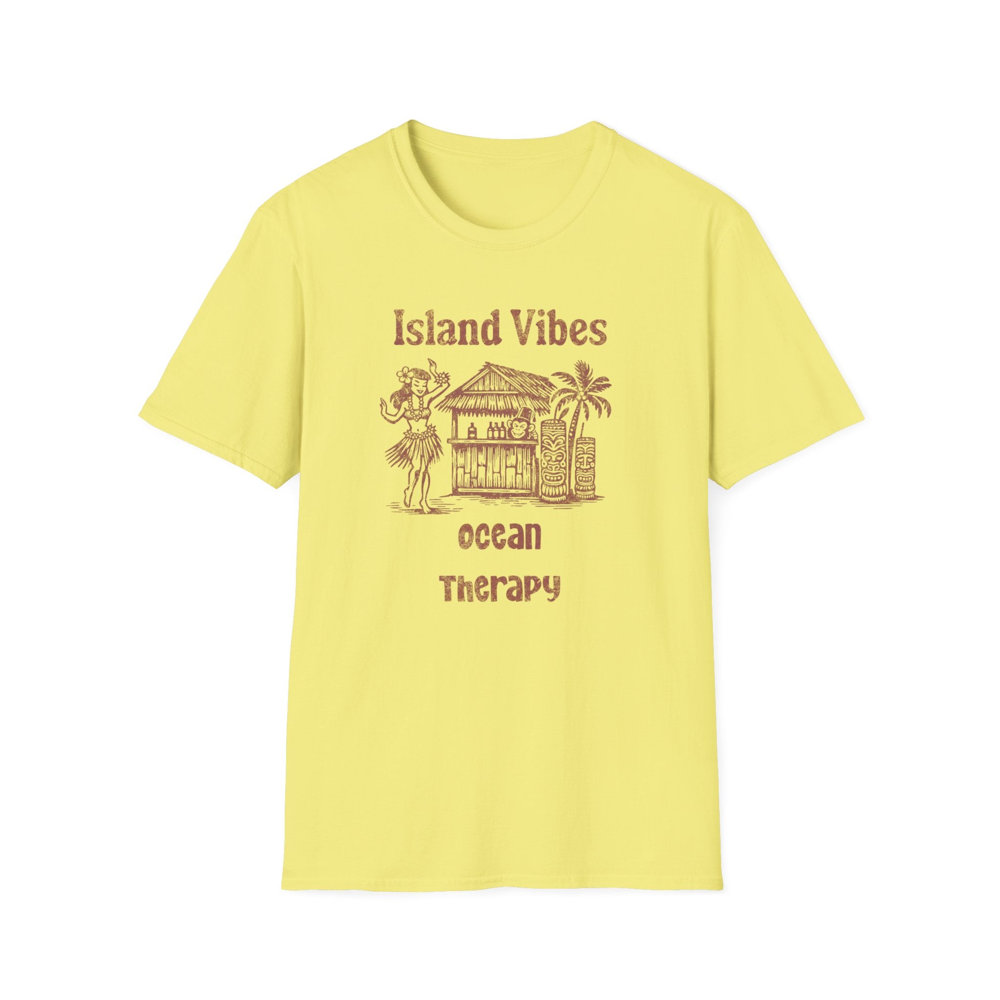 Ocean Therapy Island Vibes T Shirt