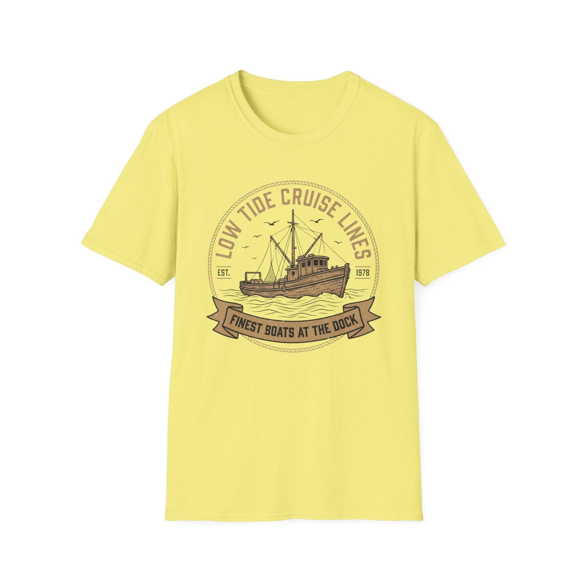 Low Tide Cruise Lines T Shirt